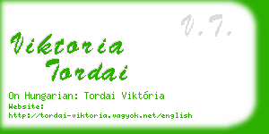 viktoria tordai business card